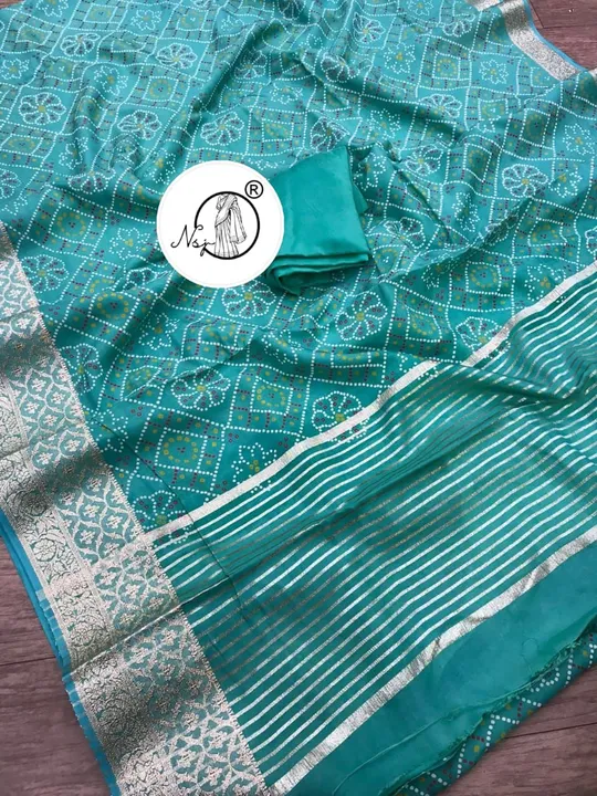 presents colour bhadni  saree


👉keep shopping with us 

🥰Original product NSJ🥰

👉  pure  Russia uploaded by Gotapatti manufacturer on 6/30/2023