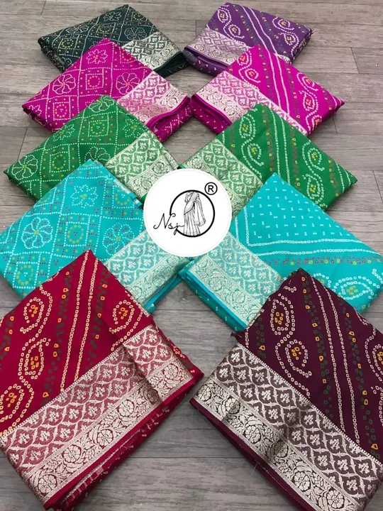 presents colour bhadni  saree


👉keep shopping with us 

🥰Original product NSJ🥰

👉  pure  Russia uploaded by Gotapatti manufacturer on 6/30/2023