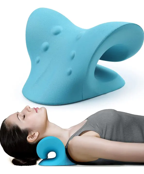 Neck, shoulder relaxer pillow uploaded by business on 6/30/2023