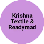 Business logo of Krishna textile & Readymade