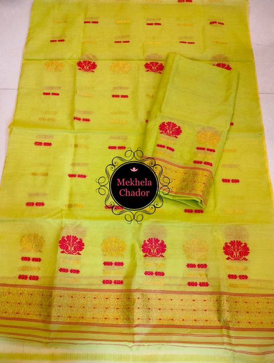 Mekhela Chador  uploaded by Golden Fashions on 6/30/2023