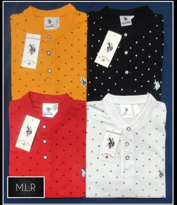  Stylish fancy men cotton polo tshirt  uploaded by RARGROUP  on 6/30/2023