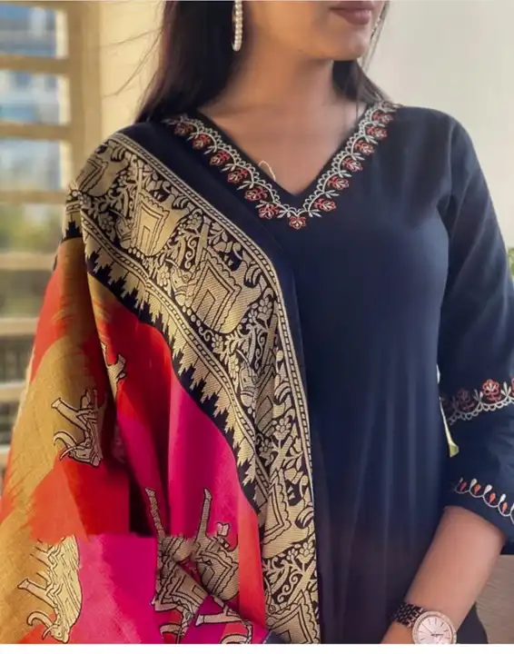 New launch🥰🥰

        *What better way to enjoy your days in our cotton embroidery suit and khadi  uploaded by Mahipal Singh on 6/30/2023