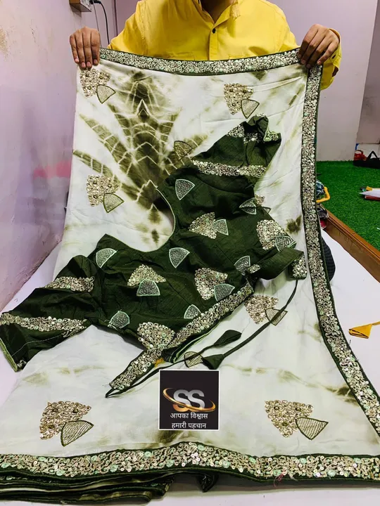 Reddy blouse saree uploaded by Marwadi Businessmen on 6/30/2023