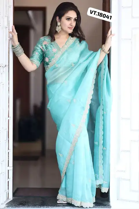 Presenting some designer saree collection 

*👇 PRODUCT DETAILS 👇*

*VT.18041*

*⭕SAREE FAB. :* Sof uploaded by Vishal trendz 1011 avadh textile market on 6/30/2023