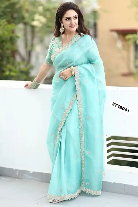 Presenting some designer saree collection 

*👇 PRODUCT DETAILS 👇*

*VT.18041*

*⭕SAREE FAB. :* Sof uploaded by Vishal trendz 1011 avadh textile market on 6/30/2023