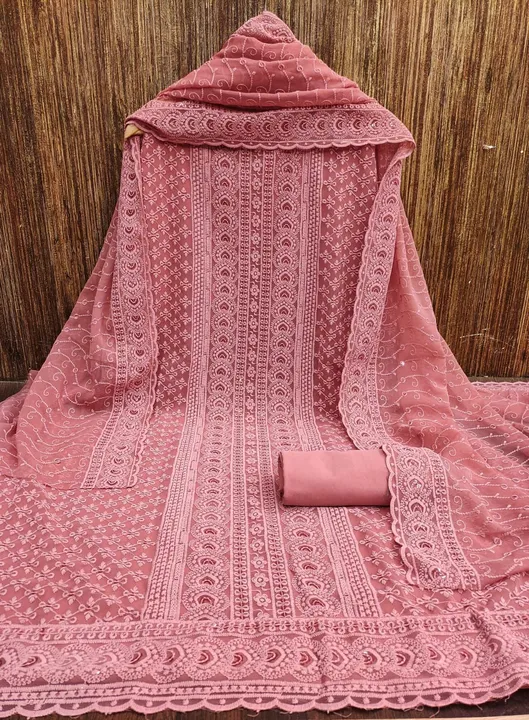 Lucknow Chikan Dress Material  uploaded by Shree Hari Exports on 6/30/2023