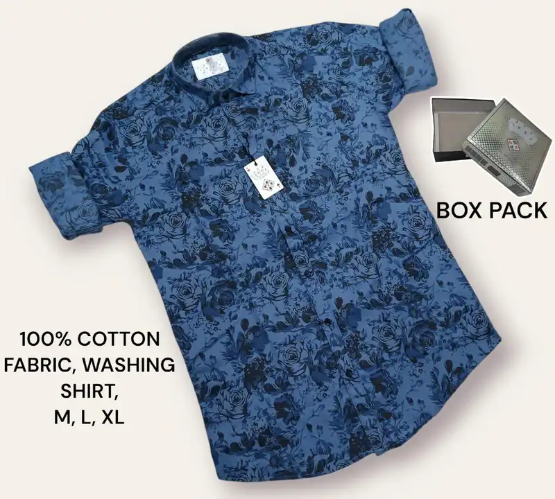 ♦️♣️1KKA♥️♠️ EXCLUSIVE BOX PACKING DIGITAL PRINT SHIRTS FOR MEN uploaded by Kushal Jeans, Indore on 6/30/2023