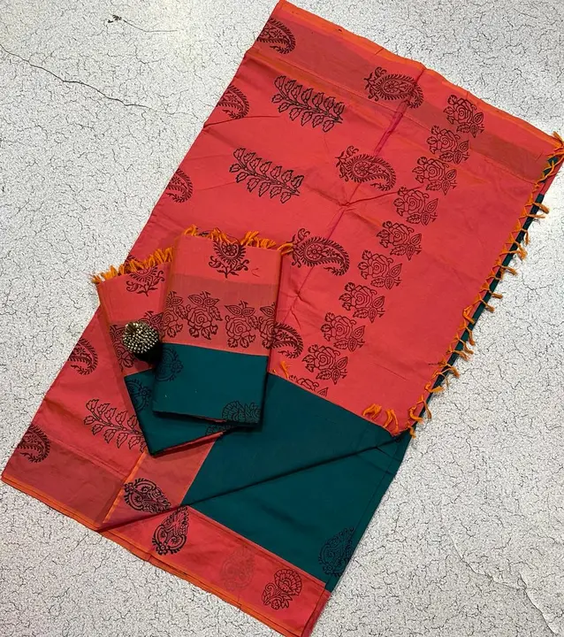 South cotton mix sarees uploaded by business on 6/30/2023