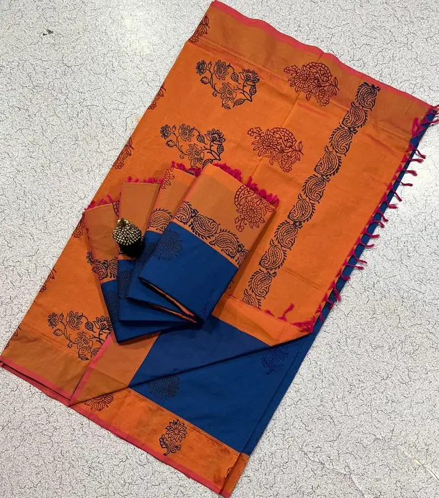 South cotton mix sarees uploaded by KK TEX on 6/30/2023
