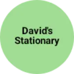 Business logo of David's Stationary