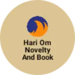 Business logo of Hari om novelty and book depot