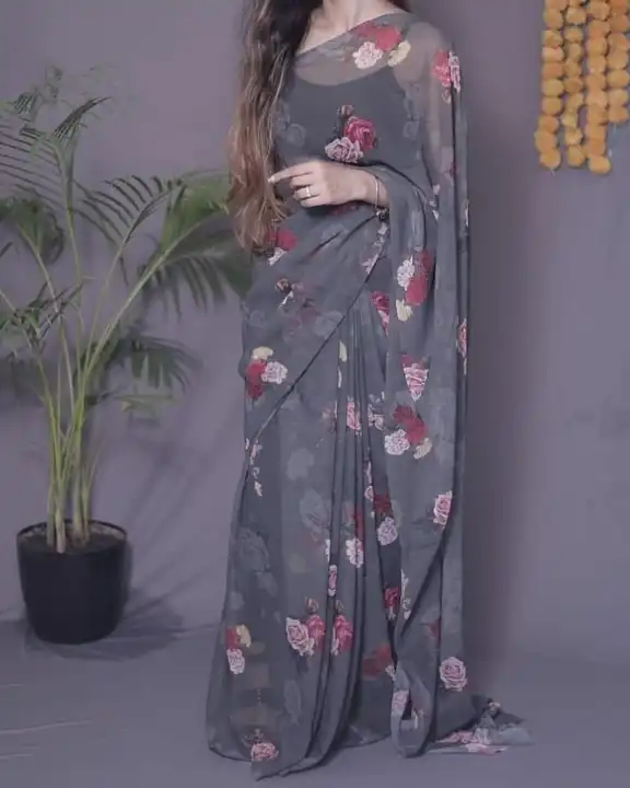 Llsolvkrtdrc

*Product code : VK4049*

*Saree Fabric* - Soft Gorgette  uploaded by business on 6/30/2023