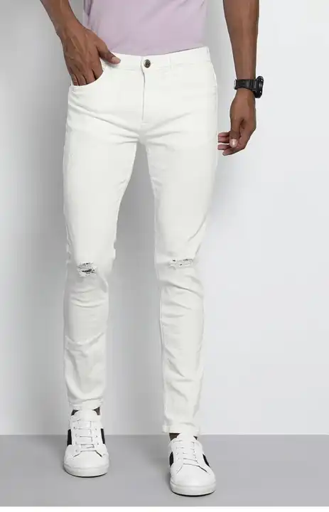 White Kneecut  uploaded by Revon jeans on 6/30/2023