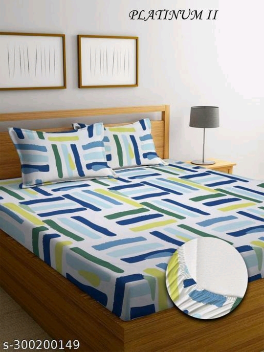Elastic fitted bedsheets  uploaded by Shopping Dil Se on 6/30/2023