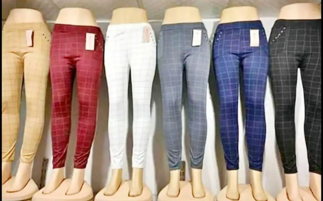 Check Jegging With Pocket Stone.  uploaded by business on 6/30/2023