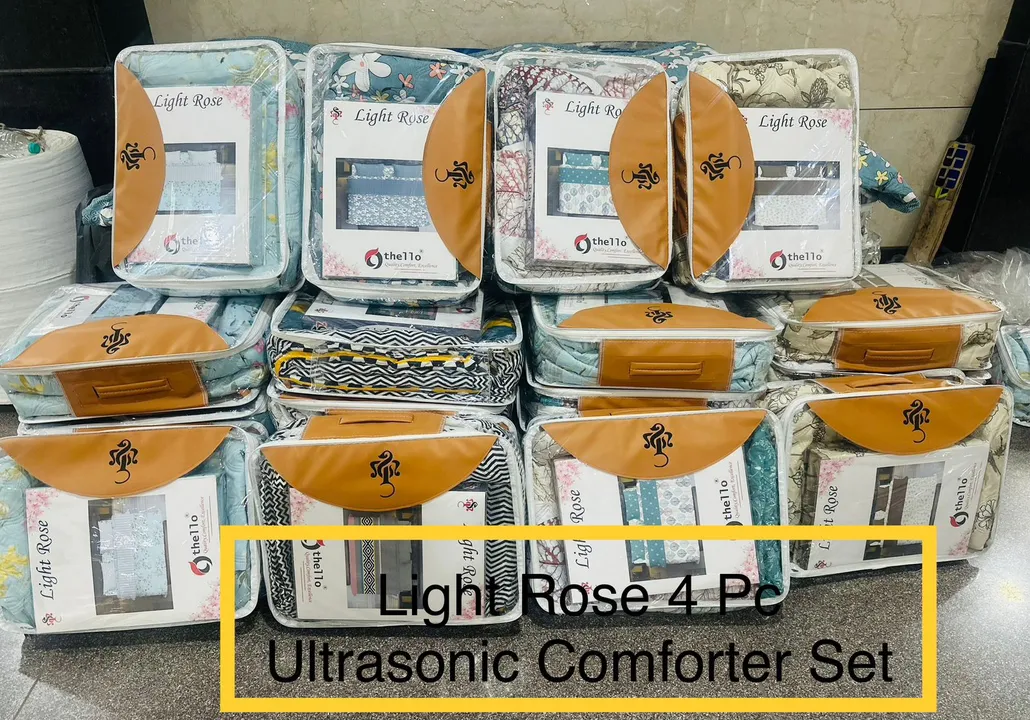 Premium Ultrasonic Comforter Sets 4Pc uploaded by Alliance overseas pvt Ltd on 6/30/2023