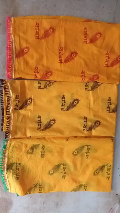 राधेनामी / कृष्णानामी pure cotton uploaded by Mitraay fashion(deal only wholesale) on 6/30/2023