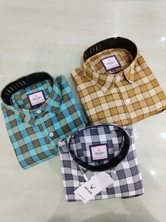 Fom packing check shirt uploaded by Patel knitwear on 6/30/2023