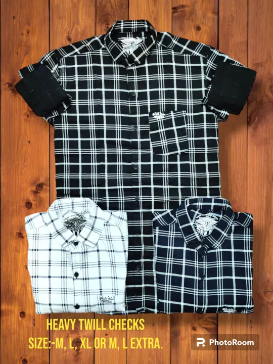 Heavy Twill fabric shirts uploaded by business on 6/30/2023