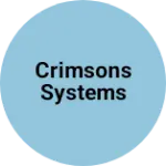 Business logo of Crimsons systems