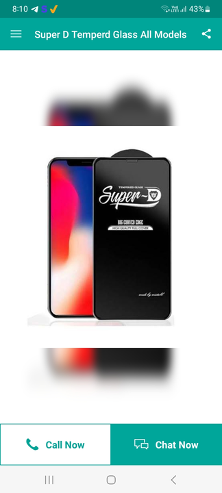 Tempered glass  uploaded by Raghav mobile accessories on 6/30/2023