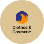 Business logo of Clothes & cosmetic