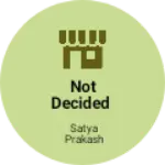 Business logo of Not decided