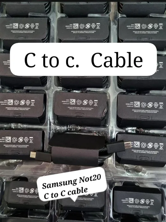 Samsung Note 20 C to C Cable  uploaded by Heartium®️ Company on 6/30/2023