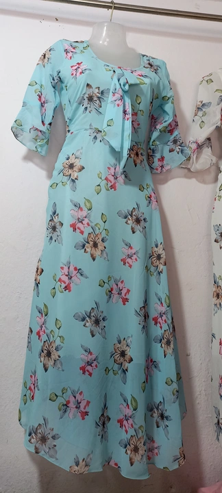 Gown uploaded by Nishu garments on 6/30/2023