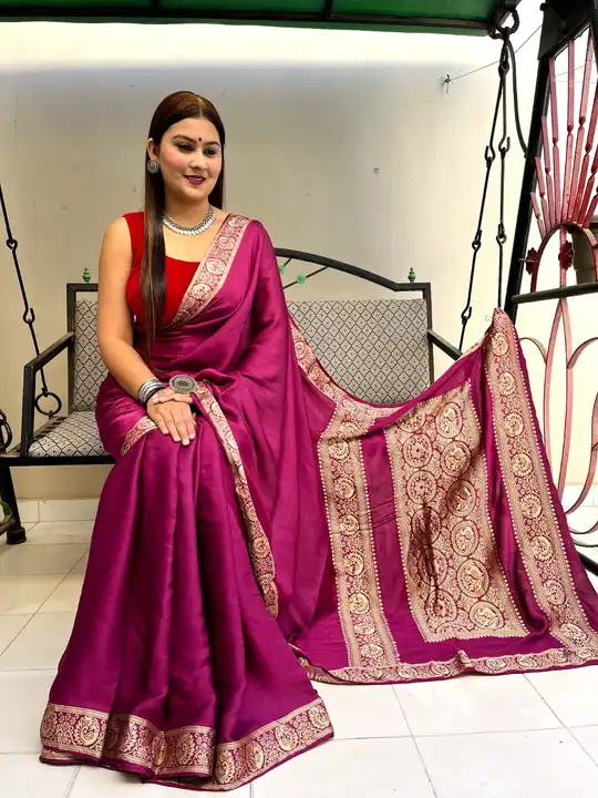 Modal palen saree  uploaded by Ajrk bhandni saree dupaata on 6/30/2023