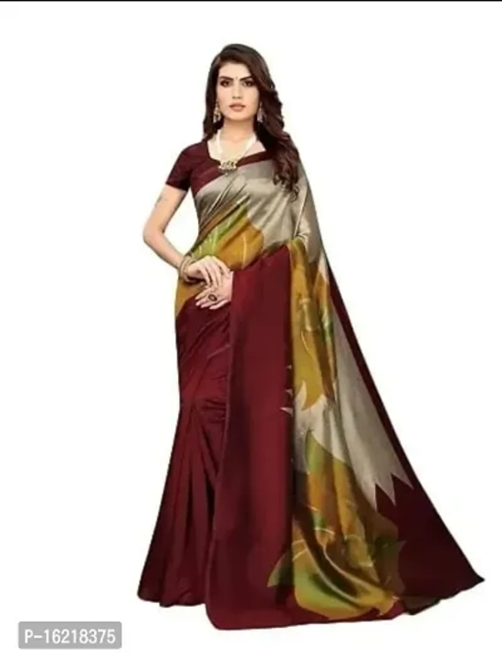 Hot Selling Art Silk Saree with Blouse piece uploaded by wholsale market on 3/13/2023