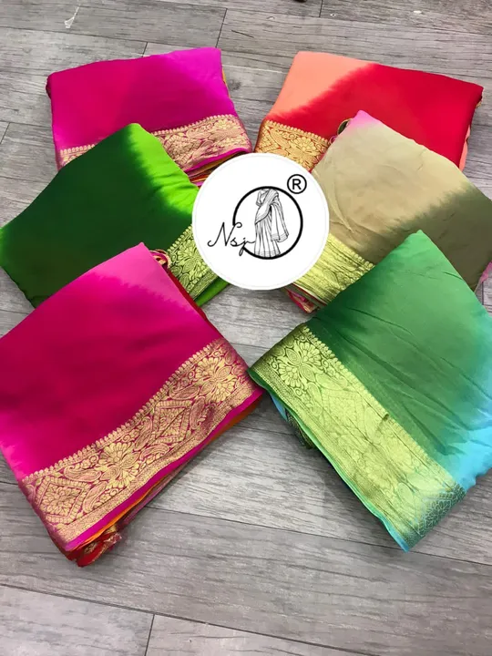 ❤️NSJ…presents pachrangi lehriya  style saree

beautiful colour combination saree for all ladies 

 uploaded by Gotapatti manufacturer on 7/1/2023