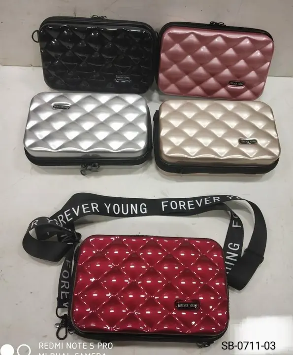 Forever young sling bags in more than 16colours uploaded by R N FANCY CAPS on 7/1/2023