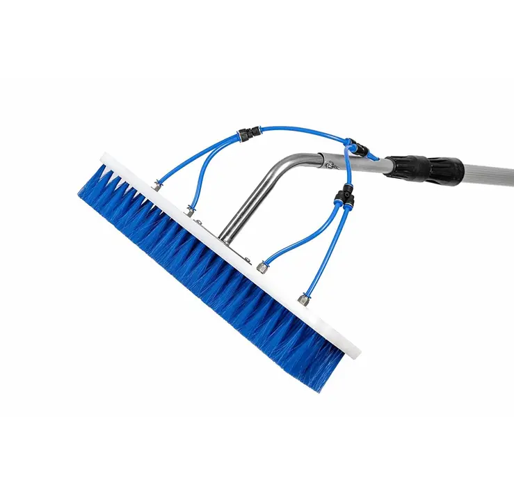 Post image Solar panel cleaning Brush with nylon material 
length option 3 to 9 meter
please call 9687358856