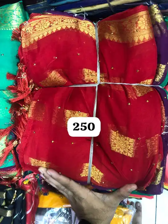 Najmin saree  uploaded by Shree kamdhenu textile on 7/1/2023