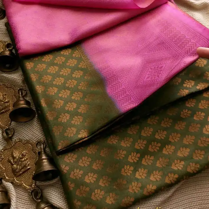 Kuberpattu softy silk saree  uploaded by Achira Tex on 7/1/2023
