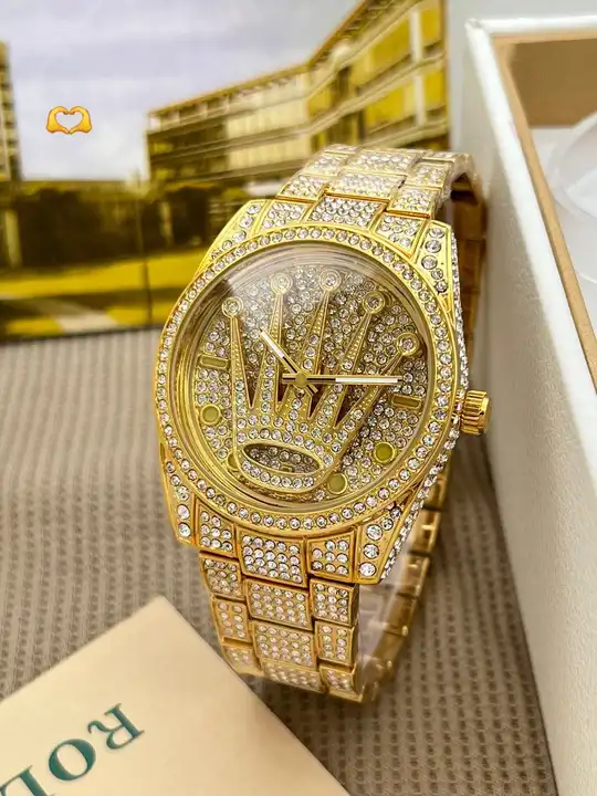 Rolex men wrist watch uploaded by business on 7/1/2023