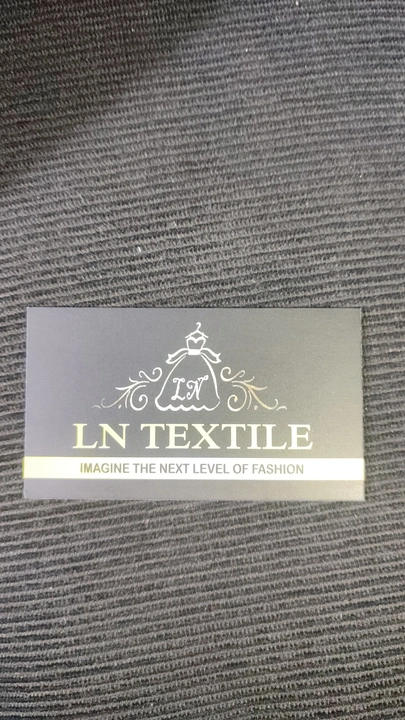 Visiting card store images of L N textile