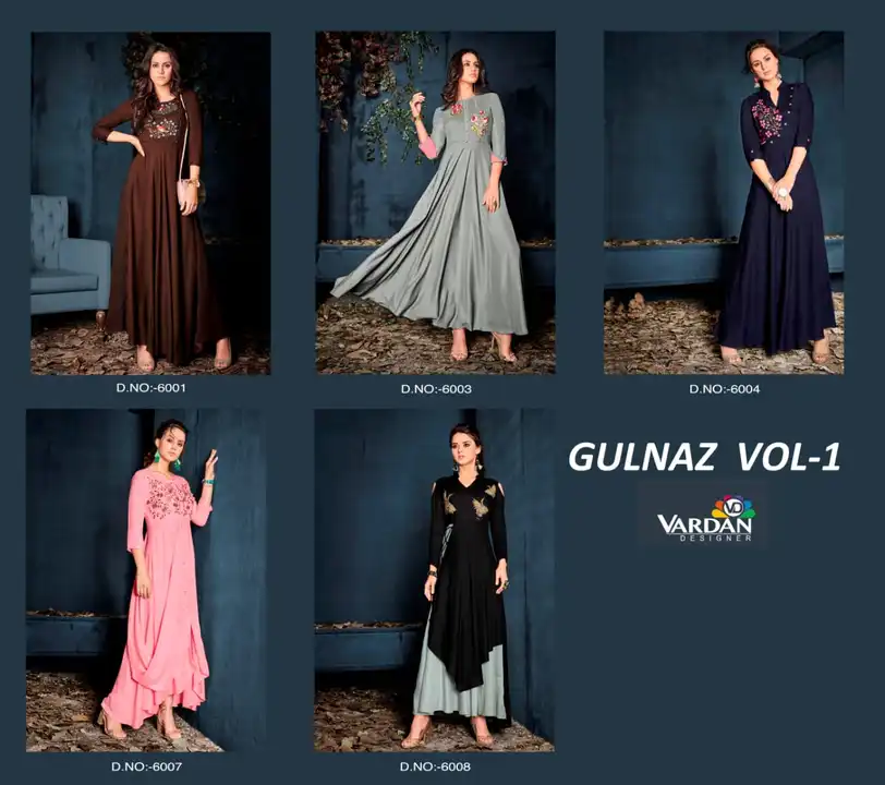 Vardan Designer

🌟 *Gulnaz Vol-1⃣* 🌟

Fabric Details⬇
 
👗Kurti- 14KG Heavy Riyon Long  Kurti

💶P uploaded by Aanvi fab on 7/1/2023