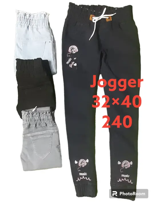 Girls jogger, 32×40, dobby  uploaded by guru ji fashion on 7/1/2023