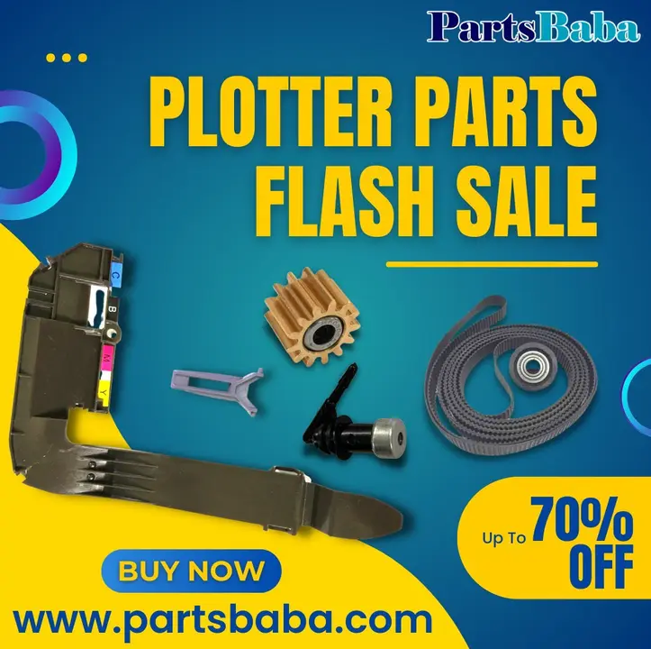 Post image 70%off on Plotter Parts, Buy only on Partsbaba
Click on the link to buy
https://bit.ly/44eAThw