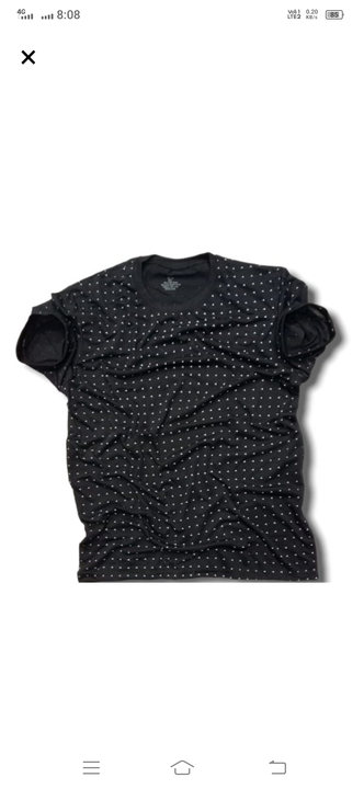 Fashionable polka dots t shirt  half sleeve  uploaded by RARGROUP  on 7/1/2023
