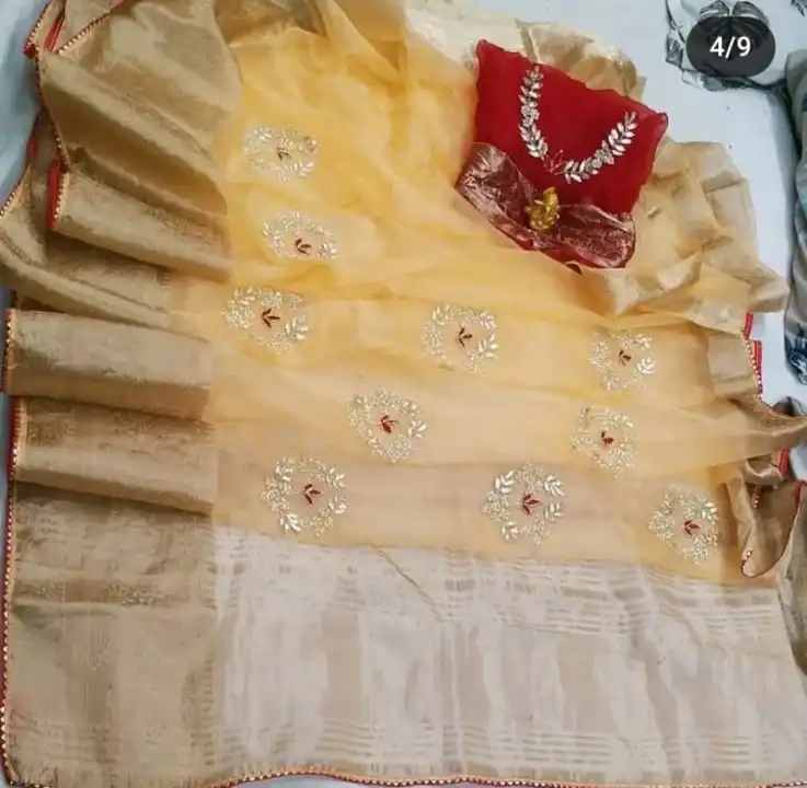 Organja fabric  uploaded by Shree balaji creation on 7/1/2023