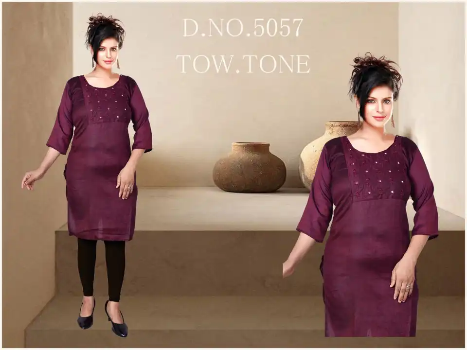 Tow tone tabla work  uploaded by Kashida fashion on 7/1/2023