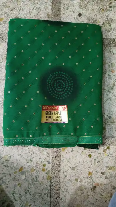 Heavy 60gram chiffon mill jari print  uploaded by Brothers branded costumes on 7/1/2023