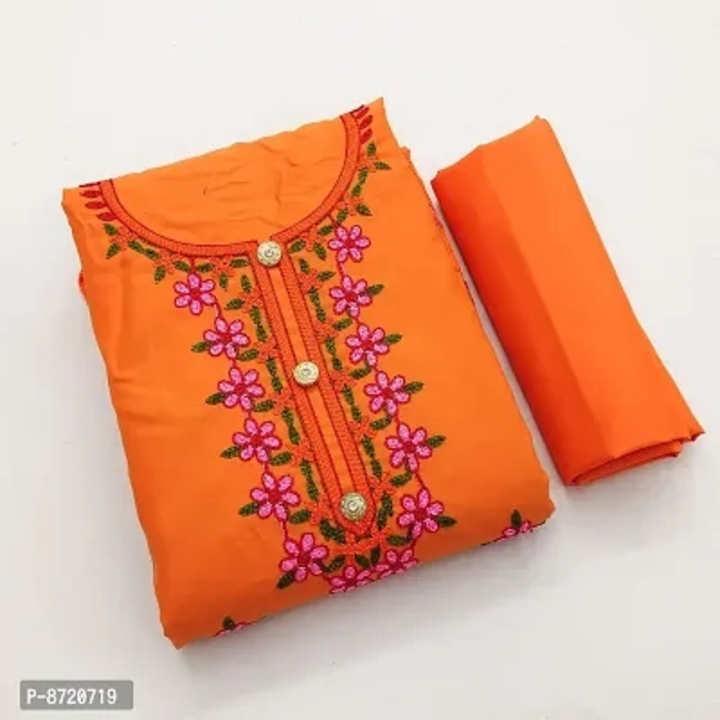 Best Selling Embroidered Polycotton suits uploaded by Grocery on 7/1/2023
