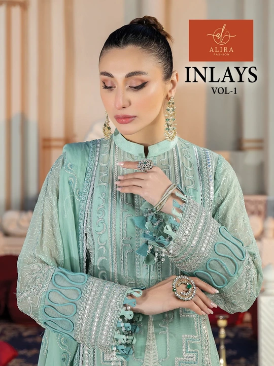 Alira by inliyas vol-01 uploaded by Kaynat textile on 7/1/2023