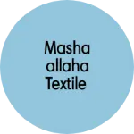 Business logo of Mashaallaha textile