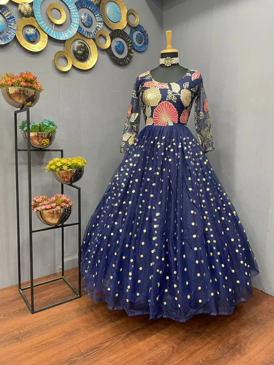 Gown  uploaded by Jay Manudada Fabrics on 7/1/2023